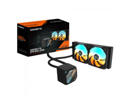 Water Cooler Cooler Master MasterLiquid 240 Core II, ARGB, 240mm, Intel-AMD, White, MLW-D24M-A18PA-RW