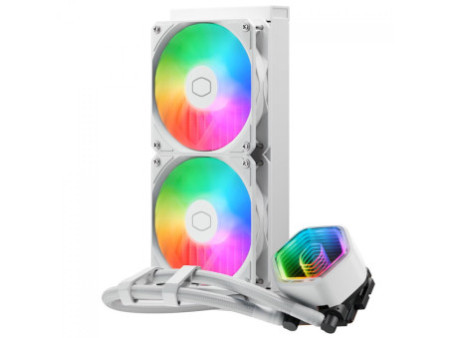 Water Cooler Cooler Master MasterLiquid 240 Core II, ARGB, 240mm, Intel-AMD, Black, MLW-D24M-A18PA-R1