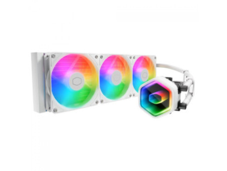 Water Cooler Gamdias Aura GL 240 Digital, 240mm, ARGB, Intel/AMD, Preto