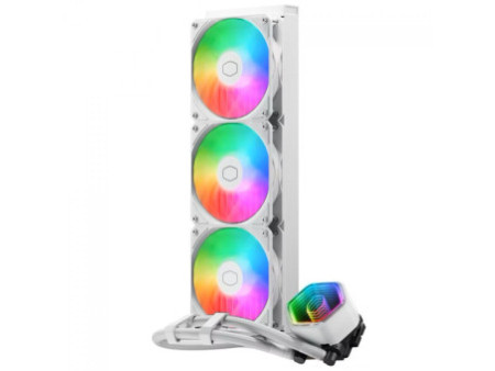 Water Cooler Gamdias Aura GL 240 Digital, 240mm, ARGB, Intel/AMD, Preto