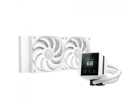 Water Cooler Deepcool LP240, ARGB, 240mm, Display Pixel, Intel-AMD, Preto, R-LP240-BKMSNC-G-1