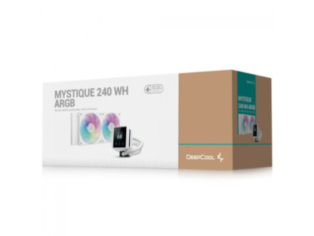Water Cooler Deepcool LP240 WH, ARGB, 240mm, Display Pixel, Intel-AMD, Branco, R-LP240-WHMSMC-G-1