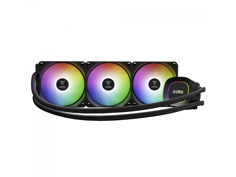 Water Cooler Gamemax Iceburg 240 Digital BK, ARGB, 240mm, Intel-AMD, Preto