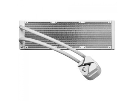 Water Cooler MSI MAG Coreliquid E240 White, ARGB, 240mm, Intel-AMD, Branco