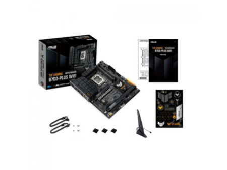 Placa Mãe Asus TUF Gaming B760-PLUS WIFI, Chipset B760, Intel LGA 1700, ATX, DDR5, 90MB1ER0-M1EAY0
