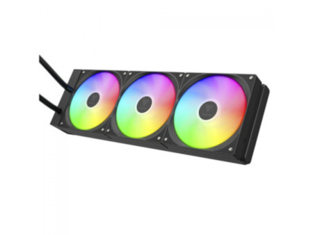 Water Cooler Thermaltake Toughliquid Ultra, RGB, 280mm, Display LCD, Intel-AMD, Preto, CL-W371-PL14SW-A