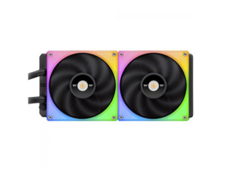 Water Cooler Thermaltake Toughliquid 240 Racing Green, ARGB, 240mm, Intel-AMD, Verde, CL-W319-PL12RG-A