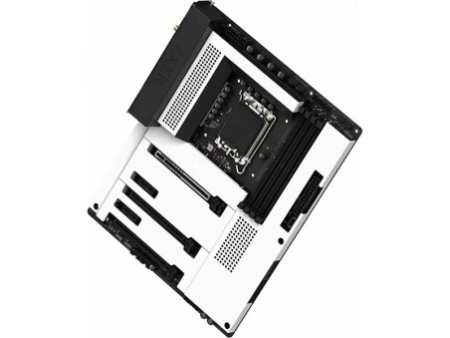 Placa Mãe NZXT Z790 N7 WIFI, White, Chipset Z790, Intel LGA 1700, ATX, DDR5, N7-Z79XT-W1