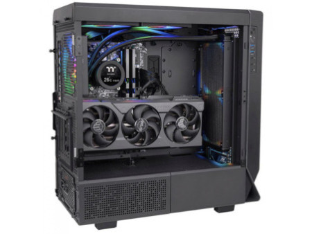 Water Cooler Thermaltake Toughliquid 240 Racing Green, ARGB, 240mm, Intel-AMD, Verde, CL-W319-PL12RG-A