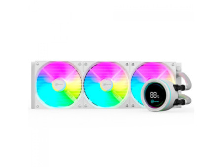Water Cooler Kalkan Iota 360 ARGB, 360mm, Intel-AMD, Preto, KLK00046