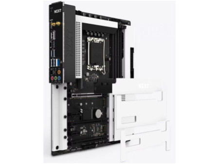Placa Mãe NZXT Z790 N7 WIFI, White, Chipset Z790, Intel LGA 1700, ATX, DDR5, N7-Z79XT-W1