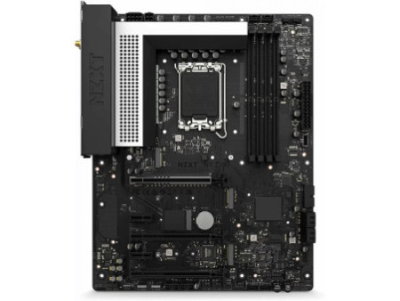 Placa Mãe NZXT Z790 N7 WIFI, White, Chipset Z790, Intel LGA 1700, ATX, DDR5, N7-Z79XT-W1