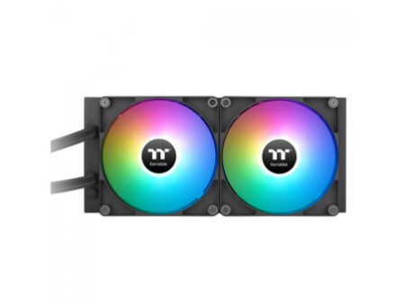 Water Cooler Thermaltake TH280 V2 Ultra EX Snow, ARGB, Display LCD, 280mm, Intel-AMD, Branco, CL-W427-PL14SW-A