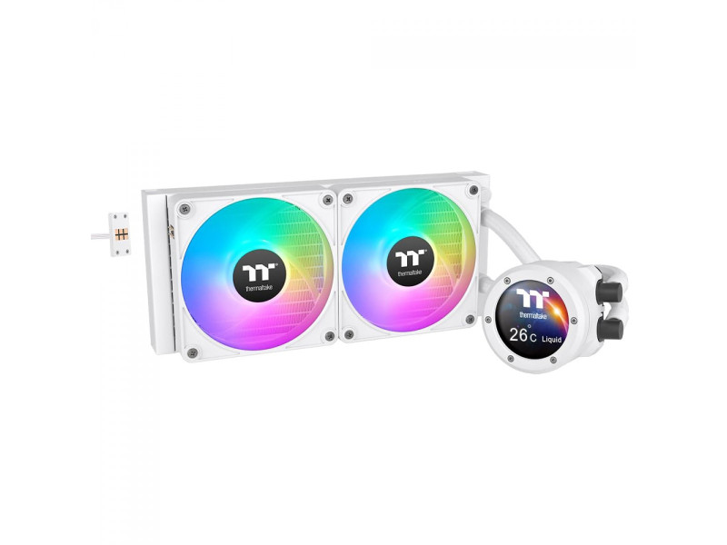 Water Cooler Montech HyperFlow Silent, 240mm, Intel-AMD, PWM, Preto