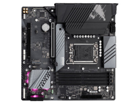 Placa Mãe Gigabyte B760M Aorus Elite, Chipset B760, Intel LGA 1700, mATX, DDR5