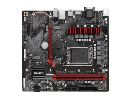 Placa Mãe Gigabyte B760M Gaming DDR4, Chipset B760, Intel LGA 1700, MATX, DDR4