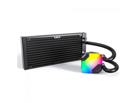Water Cooler Montech HyperFlow ARGB, 240mm, Intel-AMD, Branco