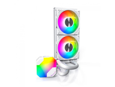Water Cooler Montech HyperFlow ARGB, 360mm, Intel-AMD, Preto