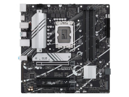 Placa Mãe Asus PRIME B760M-A D4, Chipset B760, Intel LGA 1700, mATX, DDR4, 90MB1D00-M0EAY0