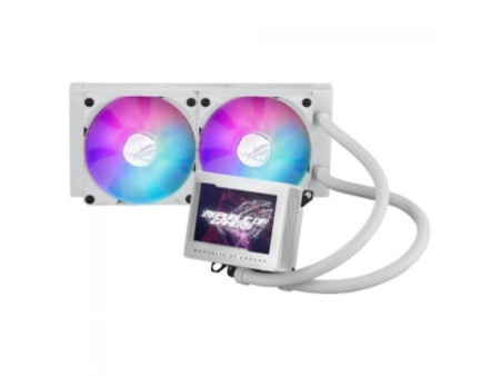 Water Cooler Asus Rog Strix LC III, 240mm, ARGB, Intel-AMD, White, 90RC00S2-M0UAY0