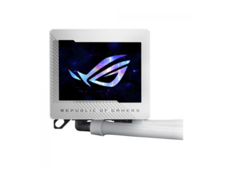 Water Cooler Asus Rog Strix LC III, 240mm, ARGB, Intel-AMD, White, 90RC00S2-M0UAY0
