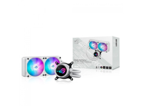 Water Cooler Asus Rog Ryuo III, 240mm, ARGB, Intel-AMD, Black, 90RC00J1-M0UAY0