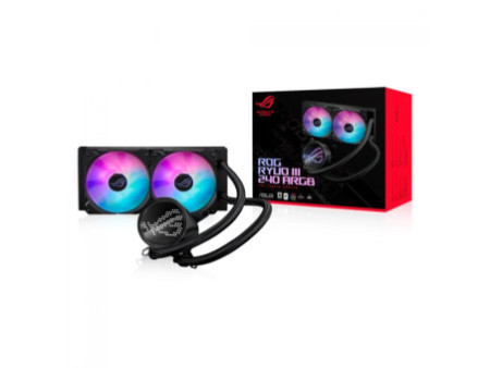 Water Cooler Iceberg Thermal IceFloe OASIS 240, 240mm, ARGB, Intel/AMD, Black