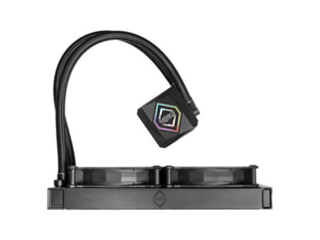 Water Cooler Deepcool LD240, ARGB, 240mm, Intel-AMD, Black, R-LD240-BKMSN-G-1