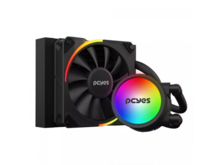 Water Cooler PCYES Sangue Frio 3 ARGB White Ghost, 240mm, Intel-AMD, Branco, ARGBSF3240WGBR