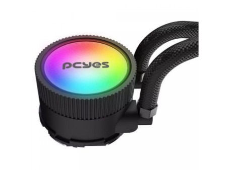 Water Cooler PCYES Sangue Frio 3 ARGB White Ghost, 240mm, Intel-AMD, Branco, ARGBSF3240WGBR