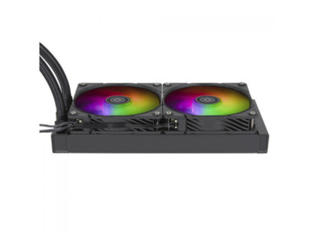 Water Cooler NZXT Kraken 240 RGB, 240mm, AIO LCD Display, Black, Intel-AMD, RL-KR240-B1