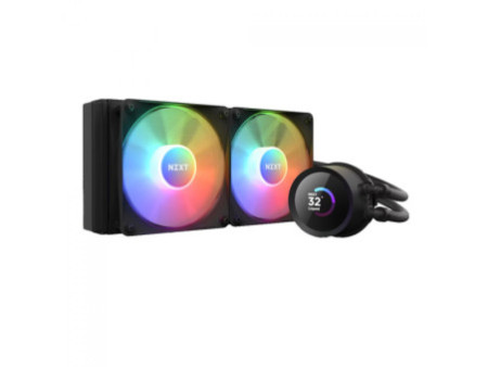 Water Cooler Cooler Master MasterLiquid 240L Core ARGB, 240mm, Intel-AMD, Preto, MLW-D24M-A18PZ-R1