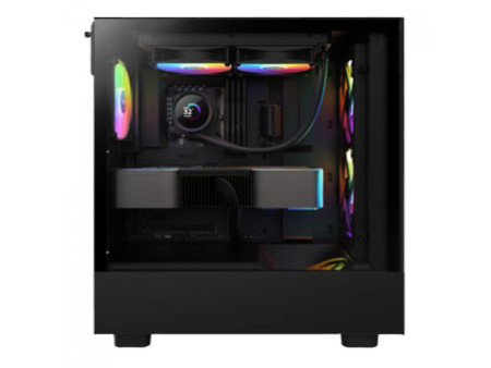 Water Cooler Cooler Master MasterLiquid 240L Core ARGB, 240mm, Intel-AMD, Preto, MLW-D24M-A18PZ-R1