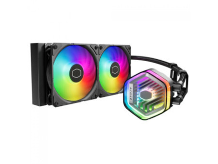 Water Cooler Thermaltake Toughliquid 240, Sync Turquoise, ARGB, 240mm, Intel-AMD, CL-W319-PL12TQ-A