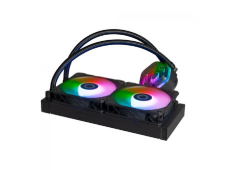 Water Cooler Thermaltake Toughliquid 240, Sync Turquoise, ARGB, 240mm, Intel-AMD, CL-W319-PL12TQ-A