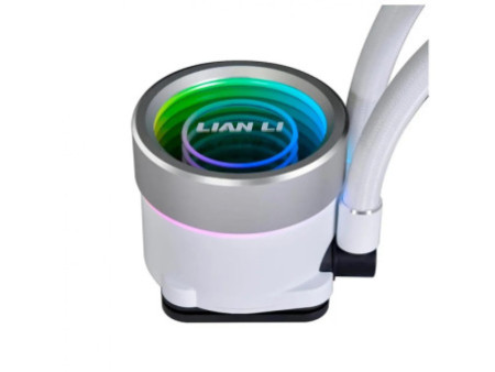 Water Cooler Lian Li Galahad II Trinity 240, 240mm, ARGB, Intel-AMD, Black, Compatível Com LGA 1700, GA2T24B