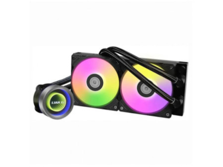 Water Cooler Lian Li Galahad II Trinity SL-INF, RGB 240mm, Intel-AMD, Black, Compatível Com LGA 1700, GA2T24INB