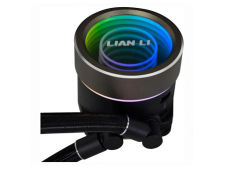 Water Cooler Lian Li Galahad II Trinity SL-INF, RGB 240mm, Intel-AMD, Black, Compatível Com LGA 1700, GA2T24INB