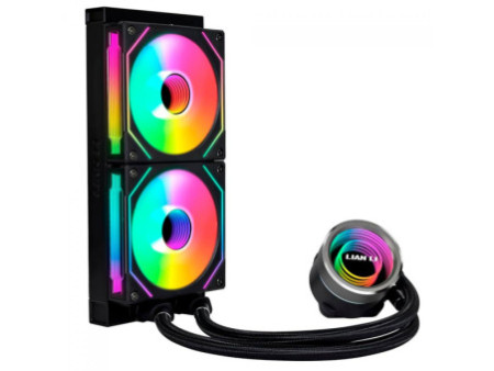Water Cooler Gamdias Chione P3-240U, ARGB, 240mm, Display LCD, Intel-AMD
