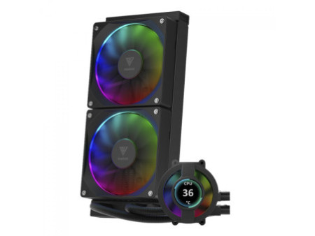 Water Cooler NZXT Kraken Elite 240 RGB, 240mm, AIO LCD Display, White, Intel-AMD, RL-KR24E-W1
