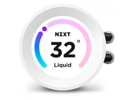 Water Cooler NZXT Kraken Elite 280, 280mm, AIO LCD Display, Intel-AMD, Black, RL-KN28E-B1