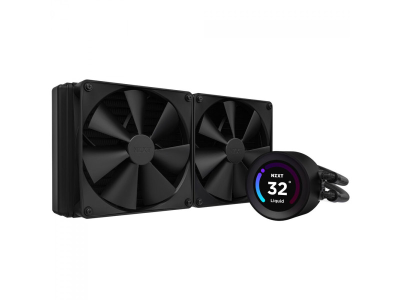 Water Cooler NZXT Kraken Elite 280 RGB, 280mm, White, Intel-AMD, RL-KR28E-W1