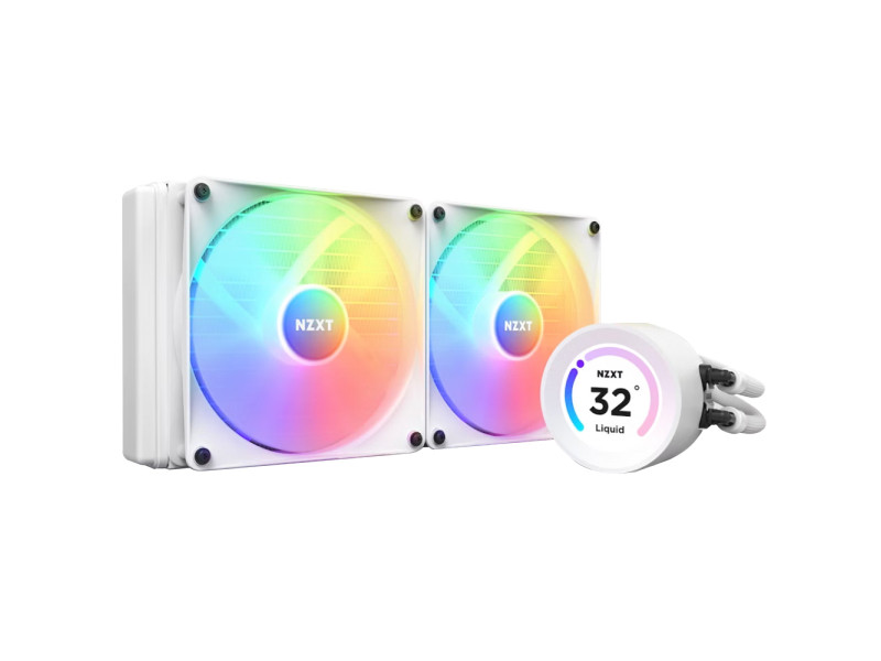 Water Cooler Thermaltake TH120 Snow, ARGB, 120mm, Intel-AMD, White, CL-W346-PL12SW-A