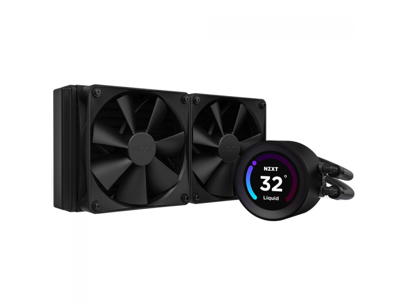 Water Cooler NZXT Kraken Elite 360, 360mm, Com Display de 2,36', INTEL/AMD, Black, RL-KN36E-B1