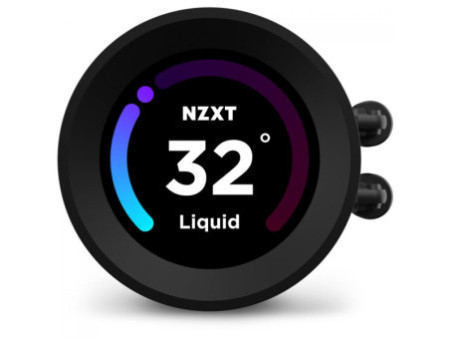Water Cooler NZXT Kraken Elite 360, 360mm, Com Display de 2,36', INTEL/AMD, Black, RL-KN36E-B1