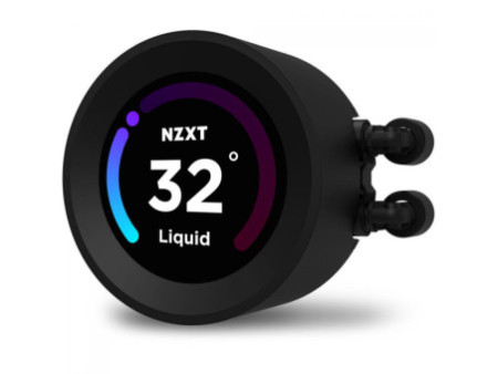 Water Cooler NZXT Kraken Elite 360, 360mm, Com Display de 2,36', INTEL/AMD, Black, RL-KN36E-B1