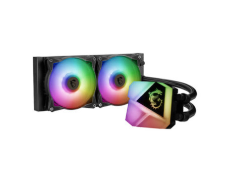 Water Cooler Cooler Master Masterliquid PL240 Flux, 240mm, Intel-AMD, ARGB, White, MLY-D24M-A23PZ-R1
