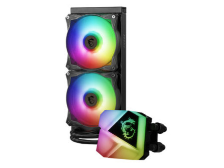 Water Cooler Cooler Master Masterliquid PL240 Flux, 240mm, Intel-AMD, ARGB, White, MLY-D24M-A23PZ-R1