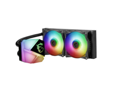 Water Cooler Cooler Master Masterliquid PL240 Flux, 240mm, Intel-AMD, ARGB, White, MLY-D24M-A23PZ-R1