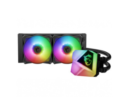 Water Cooler Cooler Master Masterliquid PL240 Flux, 240mm, Intel-AMD, ARGB, White, MLY-D24M-A23PZ-R1
